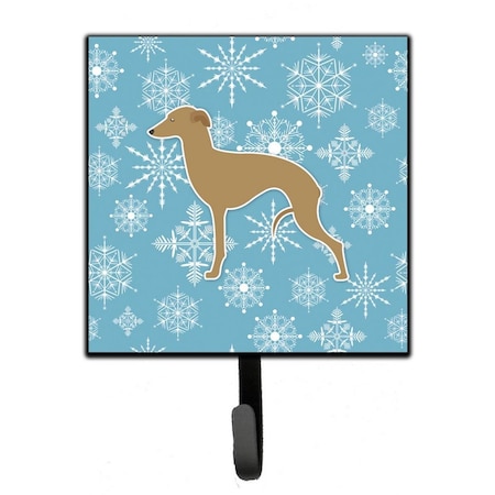 Micasa Winter Snowflake Italian Greyhound Leash or Key Holder MI227562